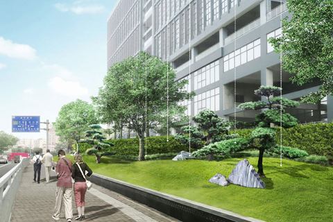 石岩街道南光高速料坑出口景观提升工程